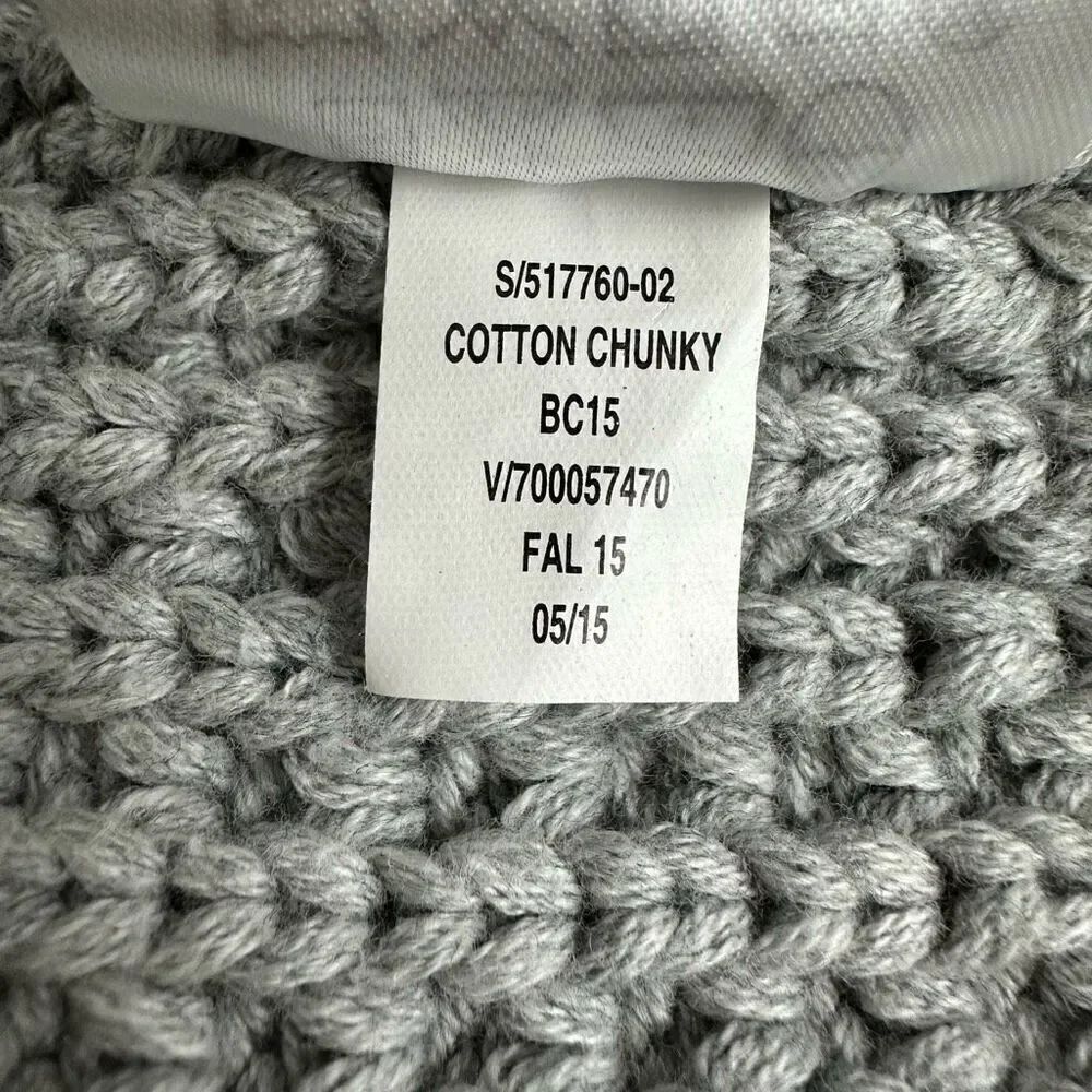 Gap Women's Chunky Open Front Grey Sweater size XS/S - Picture 6 of 6